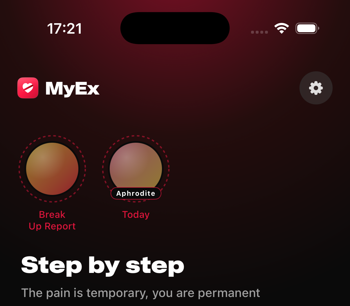 MyEx Break Up Report — honest weekly analysis of where you and your ex stand